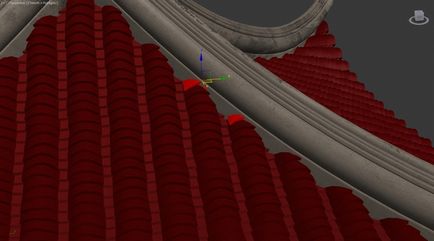 Modelarea unui acoperiș din țiglă în 3ds max