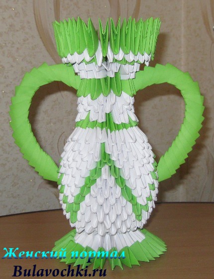 Moduláris Origami (szakadék fele hosszúságú) moduláris origami