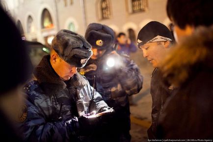 Moscova Omon pe ceas de noapte (52 fotografii) - Trinity