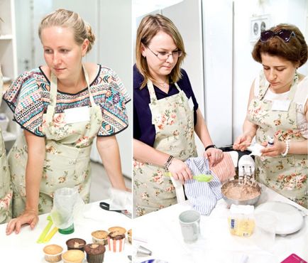 Мій перший майстер клас по капкейк спільно з Женею Левицької - mary bakery