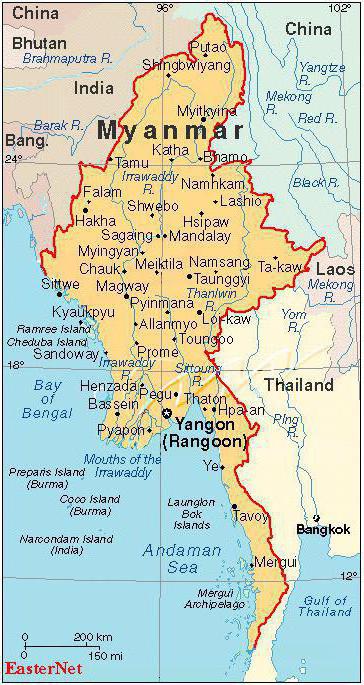 Myanmar, atracții, descriere, recenzii