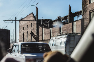 Pe urale, daunele cauzate de căderea meteoritului