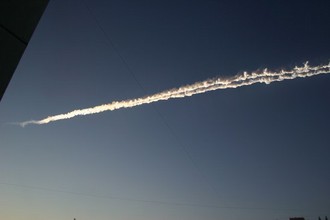 Pe urale, daunele cauzate de căderea meteoritului