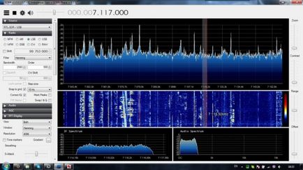 Egy kicsit a vevő RTL-SDR usb 100 kHz-1 és 7 év, az élet rádióamatőr
