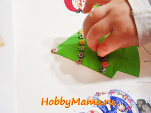 Karácsonyi kézműves egy gyermek az óvodában, hobbymama
