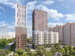 Clădiri noi în Moscova, apartamente în clădiri noi în estul Moscovei