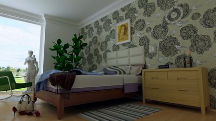 Тапети за спални - 83 снимки на красив дизайн дизайнерски идеи