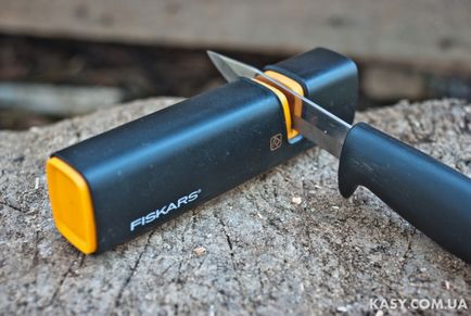 Áttekintés élező a kések és a tengelyek fiskars xsharp (kések) Áttekintés hegyező kések és tengely fiskars xsharp