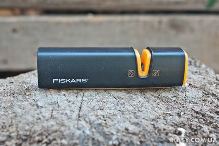 Áttekintés élező a kések és a tengelyek fiskars xsharp (kések) Áttekintés hegyező kések és tengely fiskars xsharp