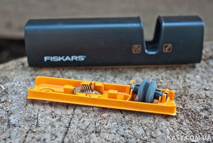 Áttekintés élező a kések és a tengelyek fiskars xsharp (kések) Áttekintés hegyező kések és tengely fiskars xsharp