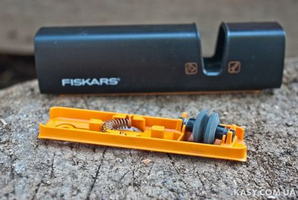 Áttekintés hegyező kések és tengely fiskars xsharp