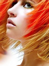 помаранчеві волосся