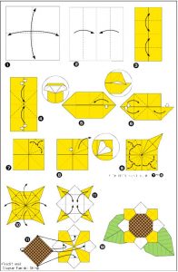 Origami flori fotografie lecție cum să adune un buchet în conformitate cu schema