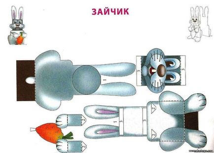 Вироби з паперу собачок - орігамі