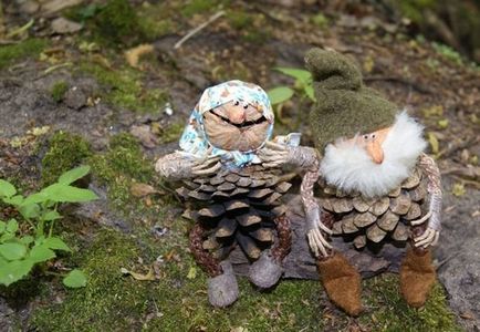 Crafts természetes anyagokból kezüket fotó ötletek és a mester 2. osztály (kézműves) Crafts természetes anyagokból kezüket fotó ötletek és a master class 2