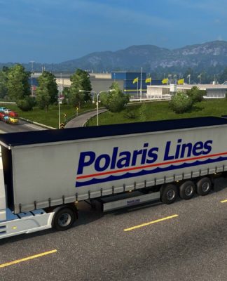 Ridicarea osiilor pentru semiremorci în ets 2 și ats