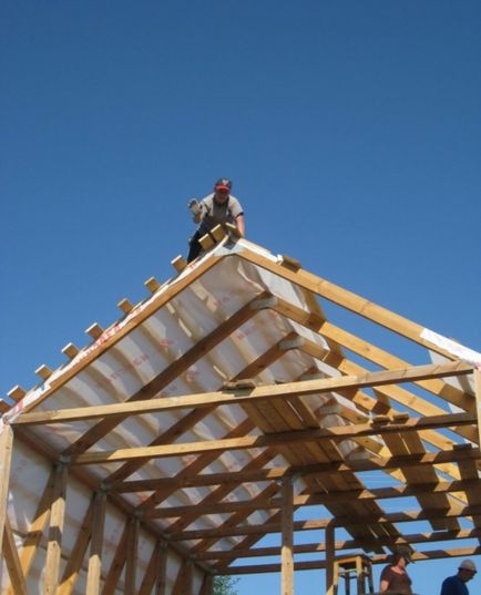 Construcția pas cu pas a acoperișului - construcție pas cu pas a acoperișului