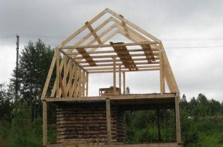Покрокове споруда даху - покрокове будівництво даху