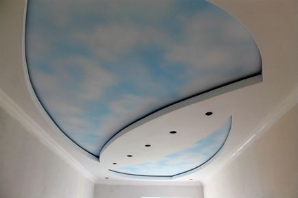 Стеля небо з хмарами, арт-студія натальи Кобзєва