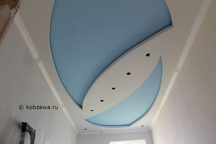 Ceiling cer cu nori, studio de arta natalya kobzeva