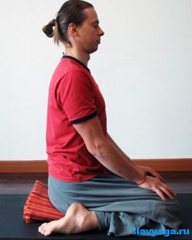 Поза для медитації, йога, slavyoga