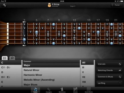 Aplicații pentru chitaristi pe platformele iOS și Android