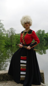 Închirierea și croirea costumelor caucaziene la Moscova