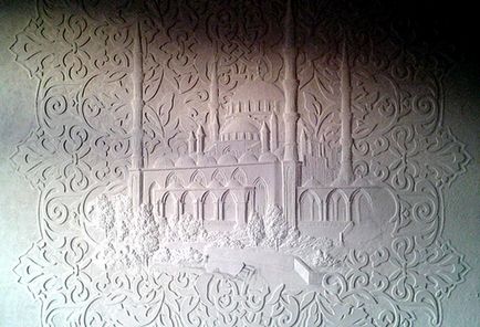 Рельєфна розпис в сучасному інтер'єрі - ярмарок майстрів - ручна робота, handmade