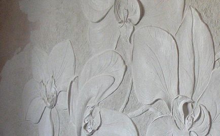 Рельєфна розпис в сучасному інтер'єрі - ярмарок майстрів - ручна робота, handmade