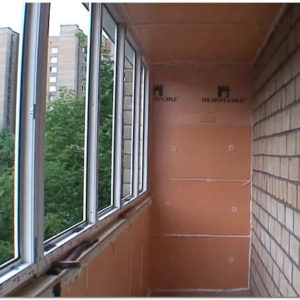 Repararea tehnologiei balconului de reparare și finisare