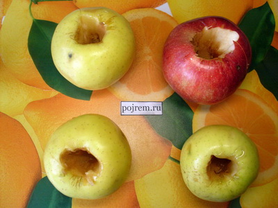 Рецепт печених яблук в духовці з медом - покроковий рецепт з фото як приготувати