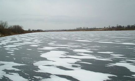 Pescuitul pe prima gheață, pescuitul în prima gheață