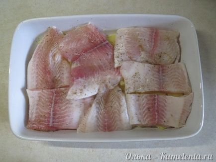 Риба в сметанов сос с картофи рецепта със снимки, стъпка по стъпка рецепта за риба със сметанов сос