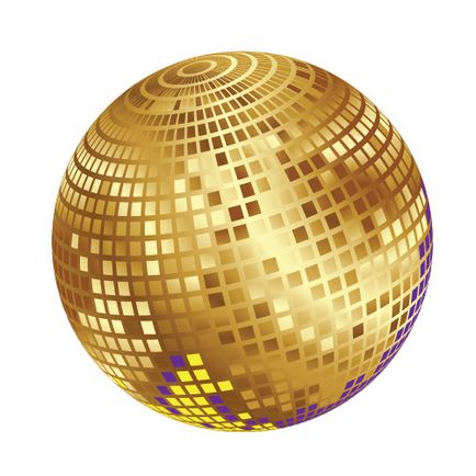 Desenați o minge de disco în Adobe Illustrator