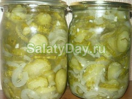 Салат з огірків на зиму - паличка-виручалочка круглий рік рецепт з фото і відео
