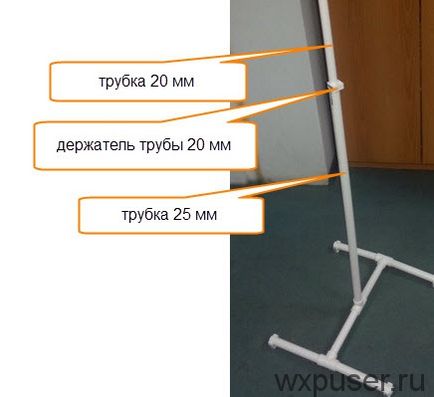 Штатив для оптичного рівня з поліпропіленових труб своїми руками, ясамблог