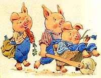 Fairy Tale - Trei porci mici Două basme și - Cartoon