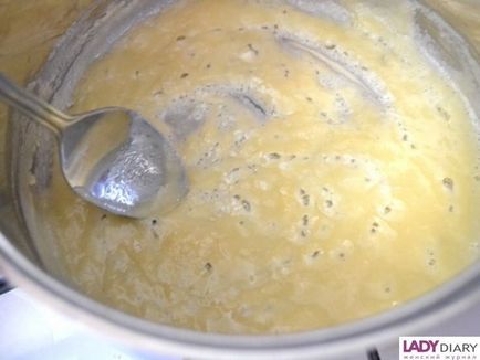Crema supa cu pui si orez - reteta foto