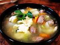 Вершковий суп з куркою і рисом, кулінарні рецепти