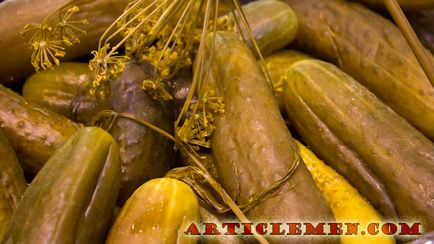 Pickles előnyök és kárt a szervezetben