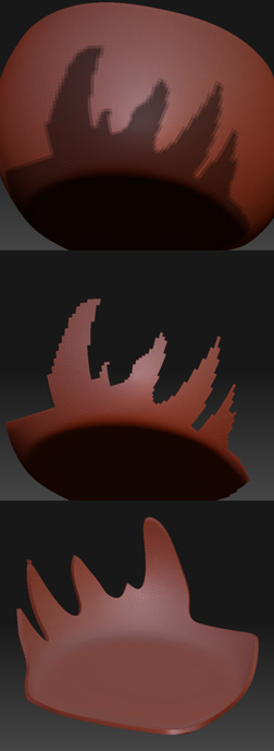 Készítsen egy képet - születés - az ZBrush 3 (ZBrush ingyenes leckéket textúra szkriptek alfa ecset 3d modell galéria fórum hivatkozások) Készítsen egy képet - születés - az ZBrush 3
