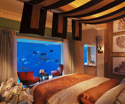Спальня з акваріумом, дизайн інтер'єру, оформлення, фото, все про дизайн та ремонт будинку