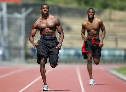 Sprint verseny - elégetni a felesleges zsírt! Street edzés - edzés saját súlya