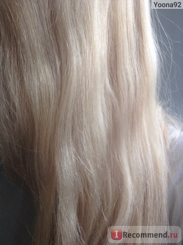 Стійка крем-фарба для волосся кожен день - «- ㅅ - платиновий блондин, хороший стійкий колір, але
