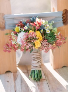 Buchet de nunta in fotografie rustica si sfaturi