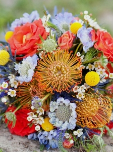 Buchet de nunta in fotografie rustica si sfaturi