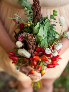 Buchet de nunta in fotografie rustica si sfaturi