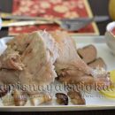 Carne de porc răcită cu carne de pui cu rețetă de pui