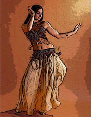 Belly dance pentru mirele