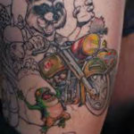 Tatuaj raton, schițe și stiluri cu tatuajele ratonului